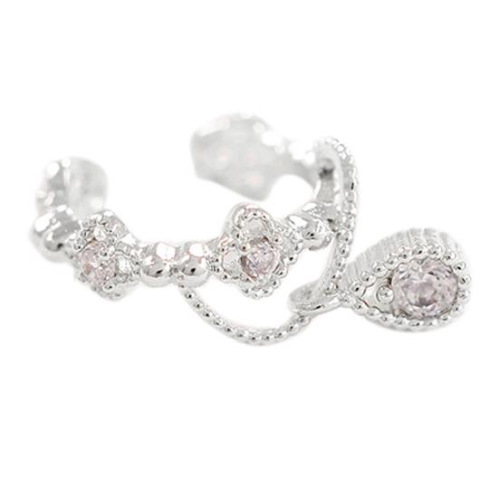 1 шт. ушные манжеты-капельки, кулон, декоративные непирсинговые женские серьги-хрящи