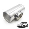 63mm Turbo Pipe Flange Adapter Aluminum Turbo Charge Silver Blow Off Valve Adapter Fit for HKS SQV SSQV BOV