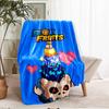Blox Fruits Theme Printed Blanket - Perfect for Couch, Bed, Travel & Outdoor Use | Machine Washable, Cozy & Durable.
