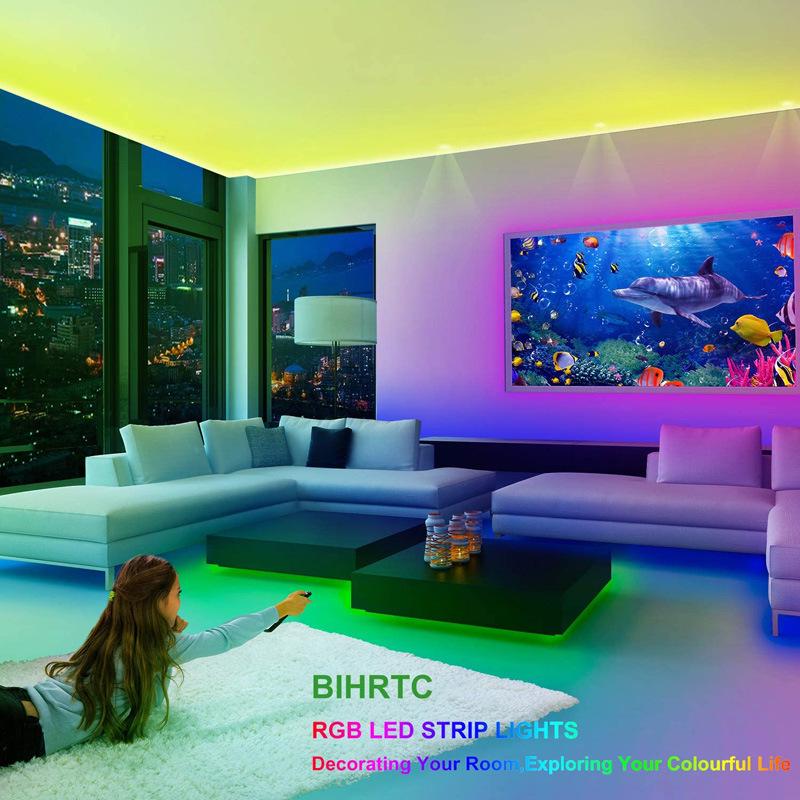 24-клавишный RGB Bluetooth-контроллер светодиодной ленты: Мобильное приложение, Изменятель цвета и Диммер 12В/24В