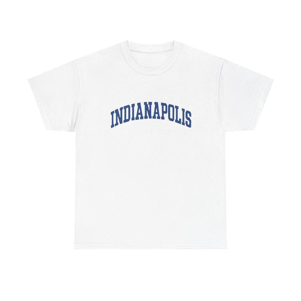 Винтажная футболка Indianapolis Football для унисекс, тяжелый хлопок, ретро футболка для фаната Colts, унисекс