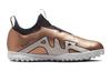 Nike Футбольные бутсы Zoom Vapor 15 Academy, устойчивые к ударам и истиранию, низкие, для детей, цвет: золотой, черный, DR6052-810