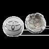NBNQ8 Car Wheel Center Hub Cap Logo Stickers Rim Cover Emblem Styling for Toyota Hilux Land Corolla Supra Rav4 Prado Prius Aqua Camry