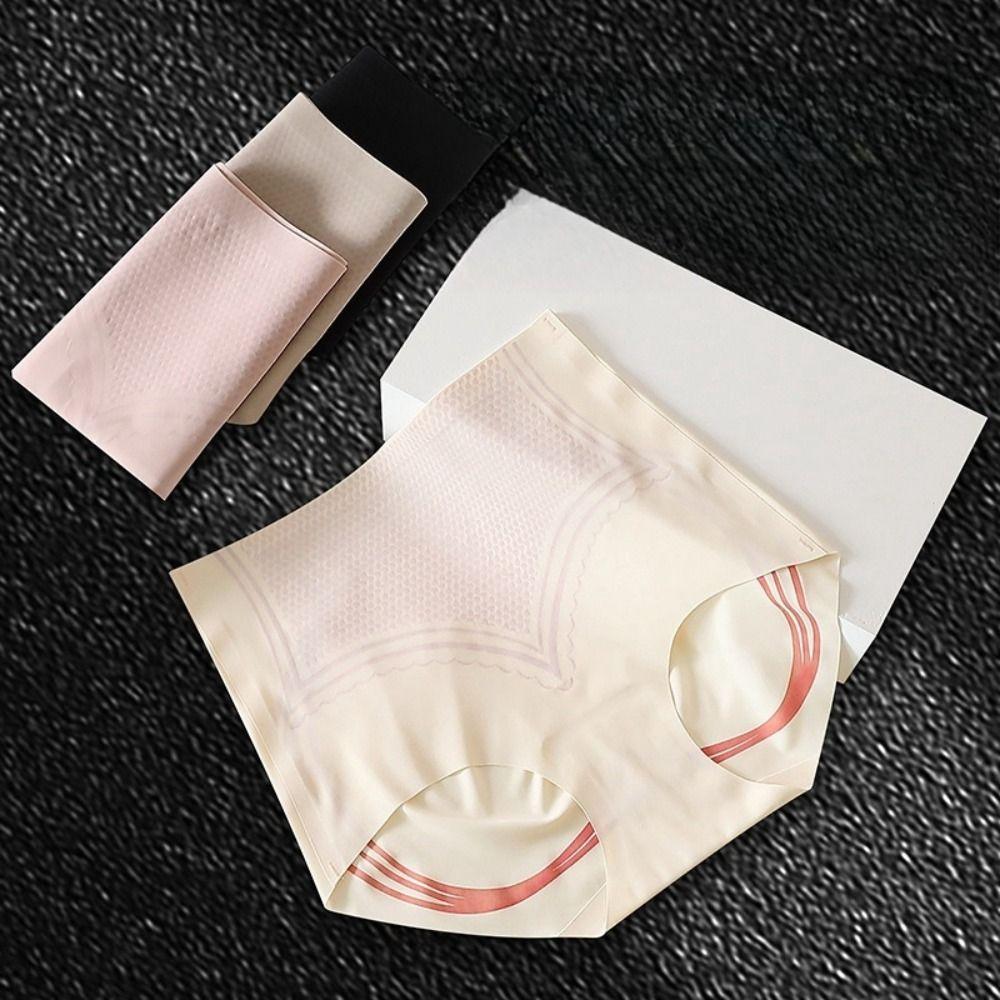 Belly Contracting High Waist Underpant High Elastic Butt Lifting Briefs Slimming Shapewear  Women