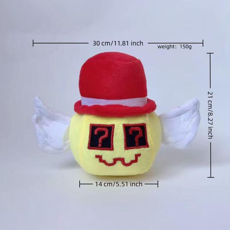 Steal A Brainrot Jandel Plush Toy Cute House Dolls Game Surrounding Blue No. 67 Toys Soft Toys For Kids Birthday Gifts