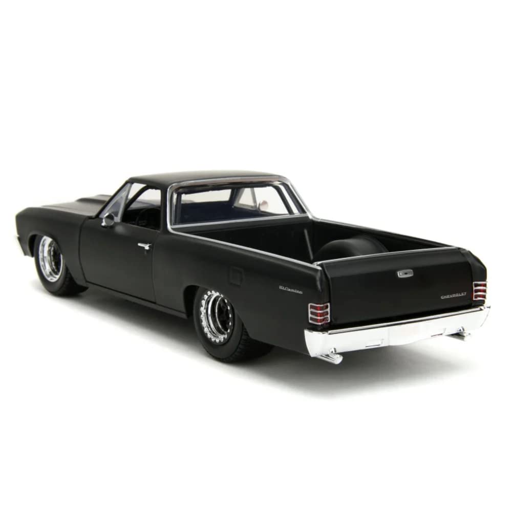 Jada TOYS Fast Furious 10 Chevrolet El Camino 1967 Black F10 Chevy El Camino 34413 1/24 & F&F [Item]