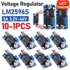 1-10PCS LM2596 DC To DC Buck Converter Voltage Regulator 3A Adjustable Step-down Power Supply Module 24V 12V 5V 3V For Arduino