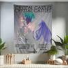 Группа CCrystal Castles Карта Гобелен для Гостиной Дома Комнаты в Общежитии Декор Искусство Домашний Декор