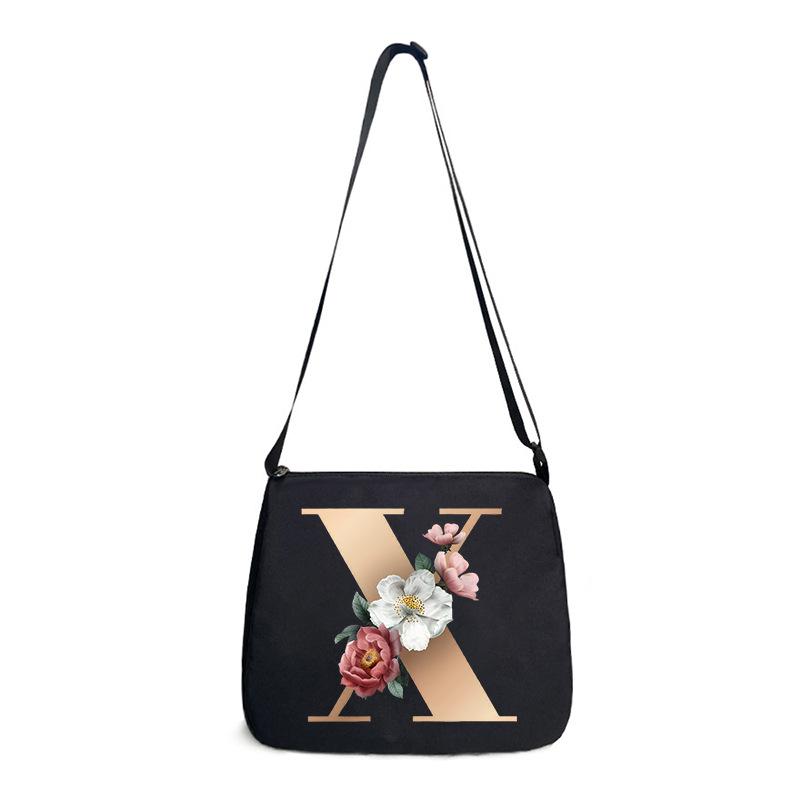 Новая сумка с принтом букв, женская модная универсальная сумка-клатч, портативная сумка-мессенджер, сумка-подмышка, наплечная сумка
