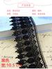 Wide White and Black Lace, 10.5 Cm Long 1 Meter, Fringed Lace Accessories DIY Curtain Skirt Clothes Fabric Accessories