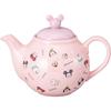 Disney Mickey Mouse Yululun 18 X 14 Cm 500 Ml Perfect As a Birthday Gift or Tableware Teapot, Approx. Diameter, Capacity, Pink, SAN4531. Item.