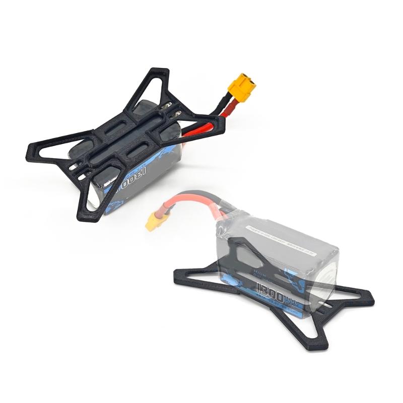 5PCS PETG Drones Battery Base Protector Plate Lightweighted Designing Easy Installation For 38mm UAV Battery