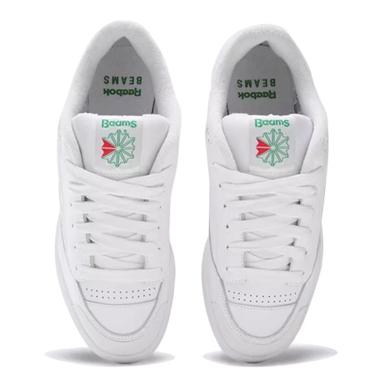 Reebok Club C Bulc x Beams 'Белый Зеленый' Мужские 100033747