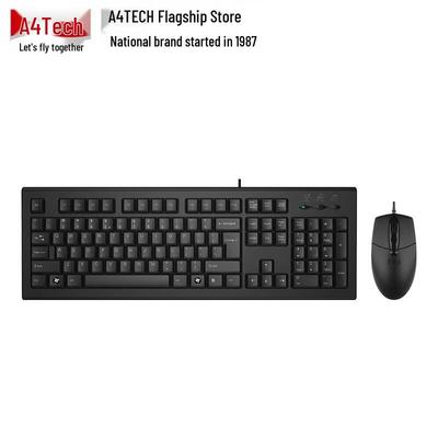 Проводной комплект клавиатуры и мыши A4Tech KR-8572UU