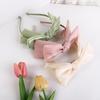 Headress Mesh Barrette Women Headband Bright Silk Hairband Bow Hair Hoop Korean Style Hairband