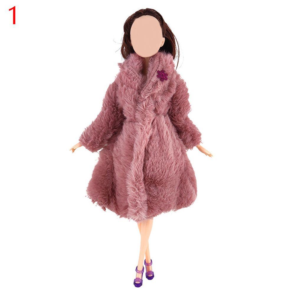 Toy Clothes Accessories For Baby Warm Clothes Fur Coat Winter Soft