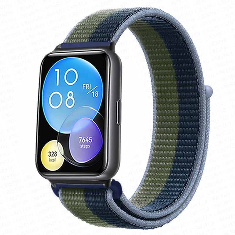 Ремешок для Huawei Watch Fit 2 Браслет для умных часов Аксессуары Запасной браслет нейлоновый Браслет Correa Huawei Watch fit2 strap