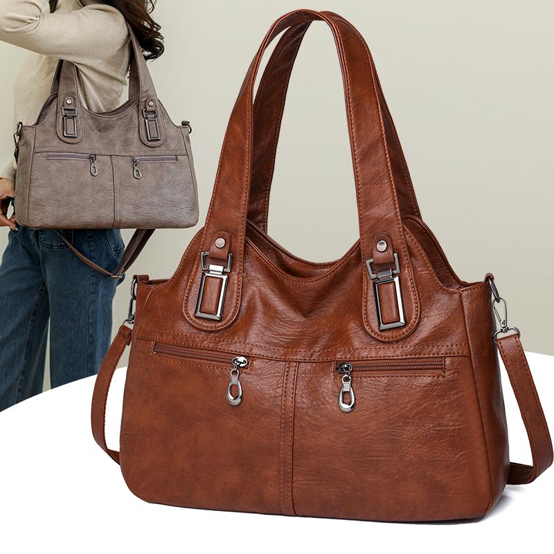 Повседневная сумка-тоут Роскошные кожаные сумки Женские сумки