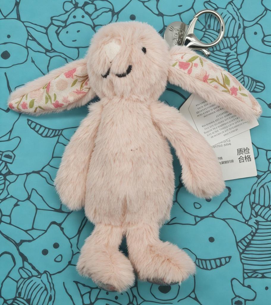 New snowman JC Marshmallow Plush Toy, Small Cherry Charm, Little Turtle Plush Toy, Croissant, Little Penguin JC Bag Charm
