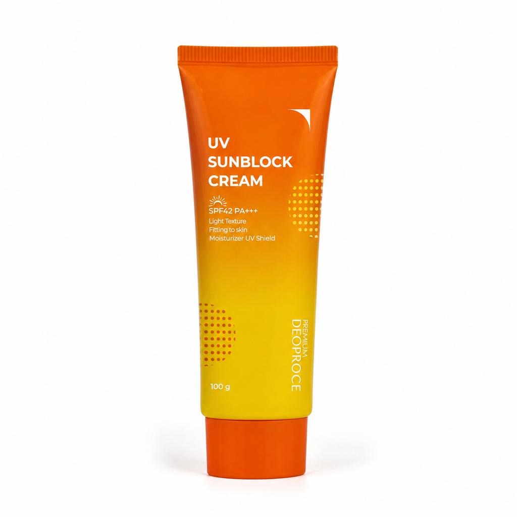 Премиум Deoproce УФ солнцезащитный крем SPF42 PA++ 100г*1шт/2шт/3шт/4шт