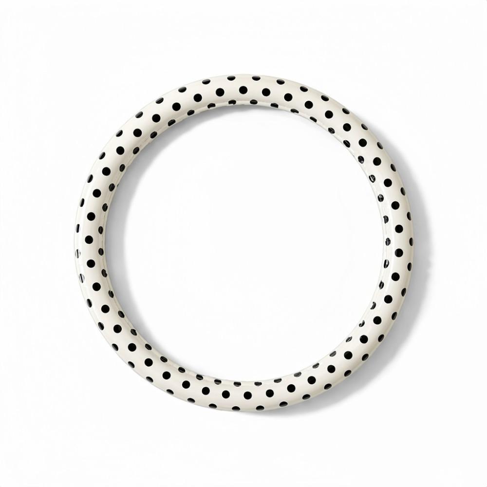 Leather Material Steering Wheel Cover Comfortable Hand Feel Universal Steering Cover Car Interior