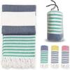 39 X 71 Inch Turkish Beach Towels Oversized Beach Towel Quick Dry Sand Free BathTowel for Beach Pool Gym and Bathroom