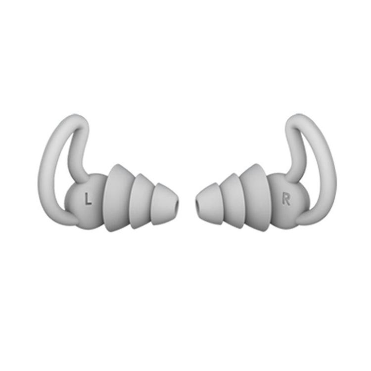 IMeBoBo A1 Shark Fin Version Nano Silicone Sleeping Noise Reduction Ears, Style:Три слоя