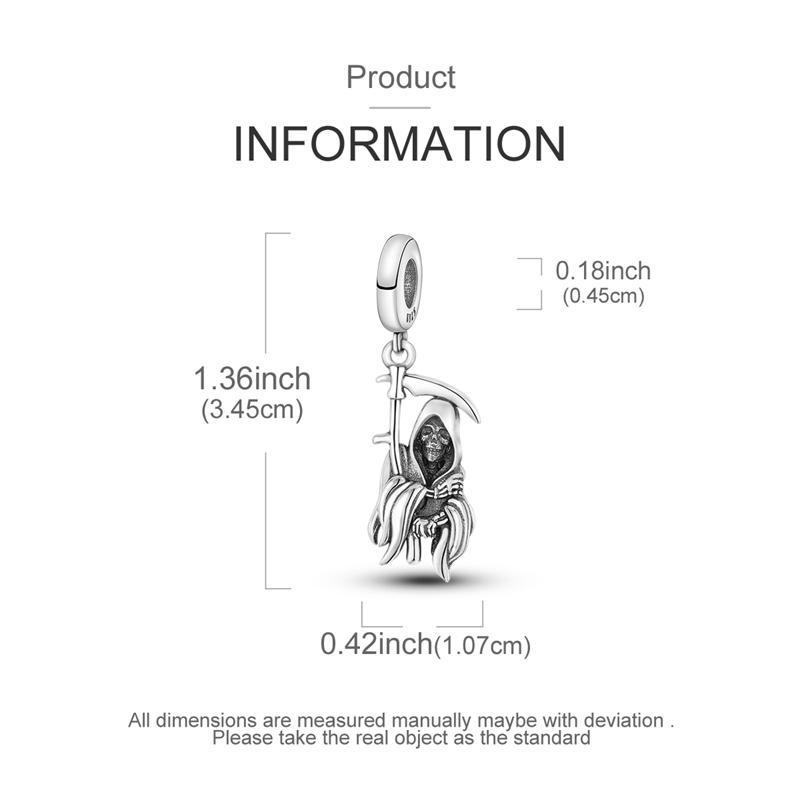 Оригинальные медные подвески-шармы на Хэллоуин: скелет, ведьма, летучая мышь, тыква, череп. Подходят для оригинального браслета-бенгла для женщин.