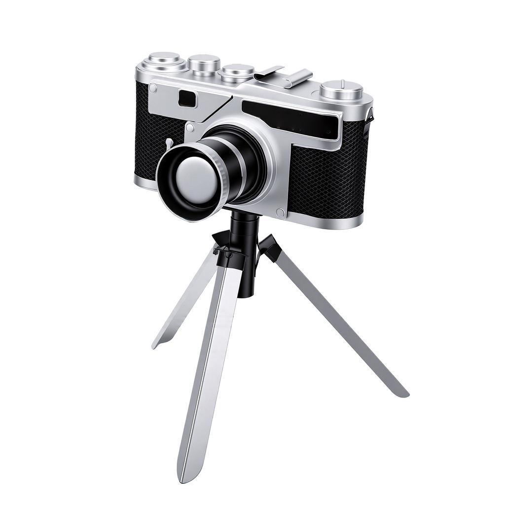 Vintage Tripod Camera Model Multifunctional Exquisite Antique Camera Prop for Desktop Display