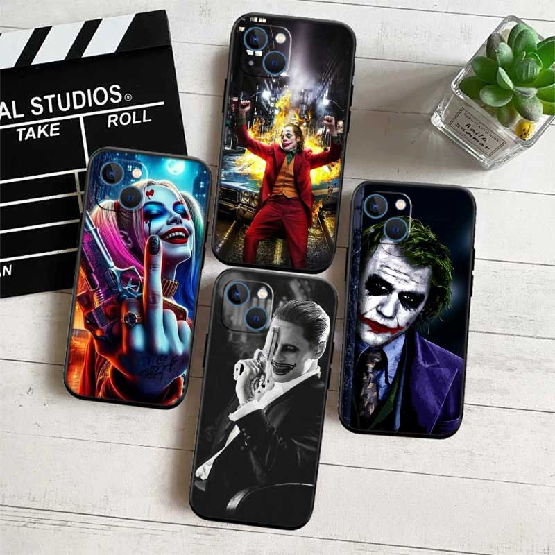 Новый высококачественный чехол для телефона с Джокером для iPhone SE X XS XR 16E 17 11 Pro Max 8 7 6 6s Plus Air