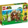 Lego super mario donkey kong of tree house игрушки игрушка подарок на день рождения блок Рождество мальчик девочка ребенок 8 лет 9 лет 10 лет Элементарный