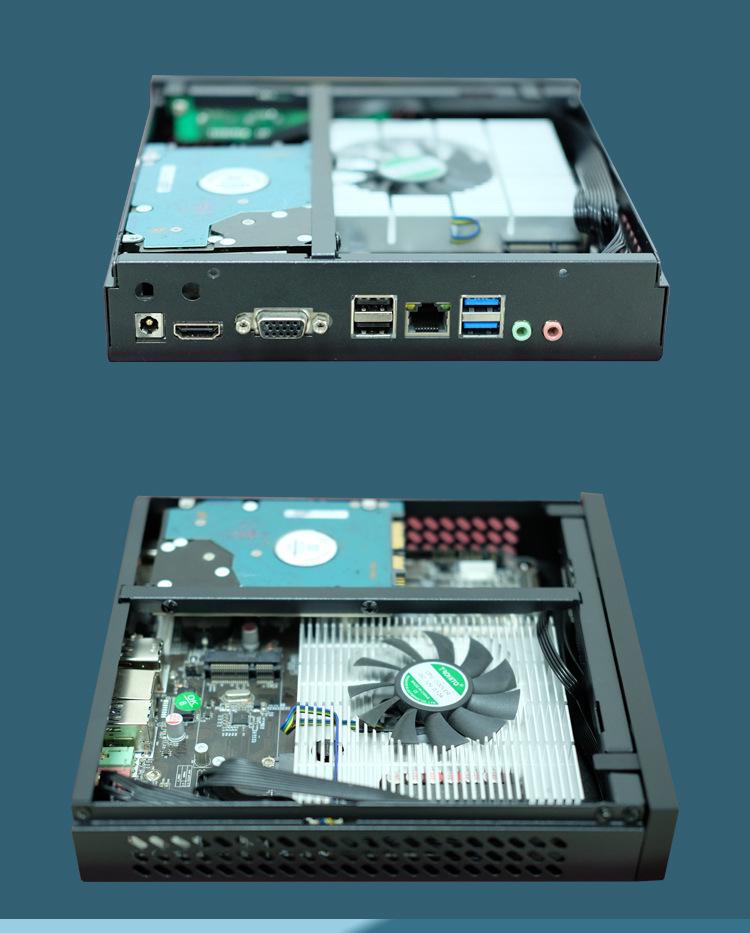 Компактный мини-ITX настольный корпус SKTC DX01 с креплением VESA