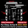 For Chery ARRIZO 8  2024 Accessories Car TPU Dashboard Navigation Screen Center Console Interior Gear Panel Film Protective