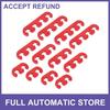 12 Pcs 7mm 8mm 8.5mm 8.8mm Car Engine Spark Plug Separators Holder Red Universal