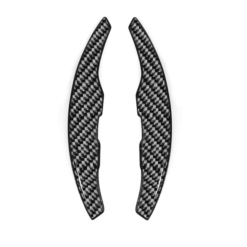 Pair Carbon Fiber Steering Wheel Shift Paddle Shifter For Mazda ATENZA MX-5 CX-4
