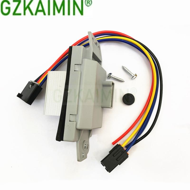 Blower Motor Resistor With Plug 1581773 19260762 89019351 19260762 93803636 89018964 For Tahoe Yukon Escalade Sierra