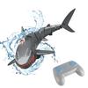 Remote Control Shark Toy 2.4GHZ RC Simulation Shark Toy for Swimming Pool Bathroom Bathtub Water