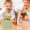Bear Plush Interactive Soft Toy Hide And Seek Talking Electric Handkerchief  Bear Doll Kids For Gift