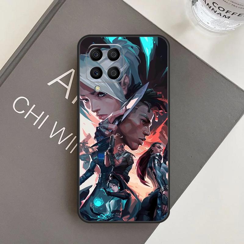Игровой чехол Valorant для Samsung Galaxy M11 M21 M31 M20 M23 M54 M14 M34 M13 M52 M32 M12 M16 M36 M56 M15 M55