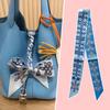 2024 Silk Twilly Scarf: Stylish Ribbon for Bag Handles & Hair