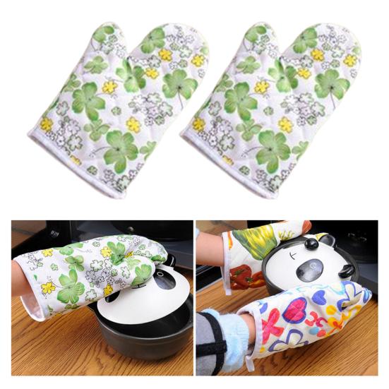 Перчатки Yousheng 2 шт./комплект, термостойкие, утолщенные, антидеформируемые, теплоизоляционные, для выпечки, микроволновки, кухонные принадлежности