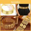 Waist Women Fashion Chain Hollow Geometric Alloy Construction And Stylish Look