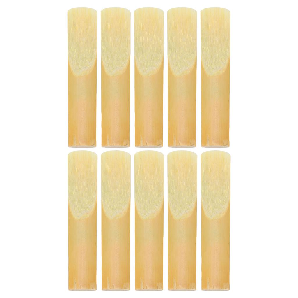 10PCS Tenor Saxophone Reed B Flat Natural Odorless Non Toxic Uncut Saxophone Accessories for