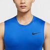 Nike Pro Logo Training Compression Tank Top Men Tops Royal-Blue BV5601-480