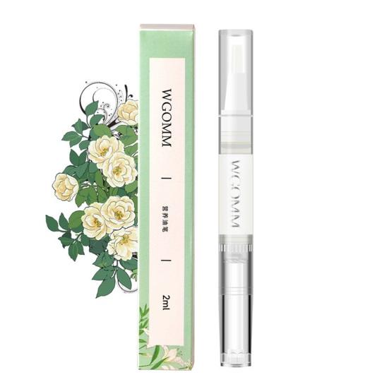 Масло для роста ногтей, омолаживающее питательное масло для ногтей, для роста и укрепления, масло для кутикулы, компактная масляная кисточка для питания на ходу