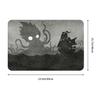 Rainy Ship & Kraken Non-slip Doormat Floor Mat Absorbent Mat Carpet Rug for Kitchen Entrance Home Living room Footpad Mats