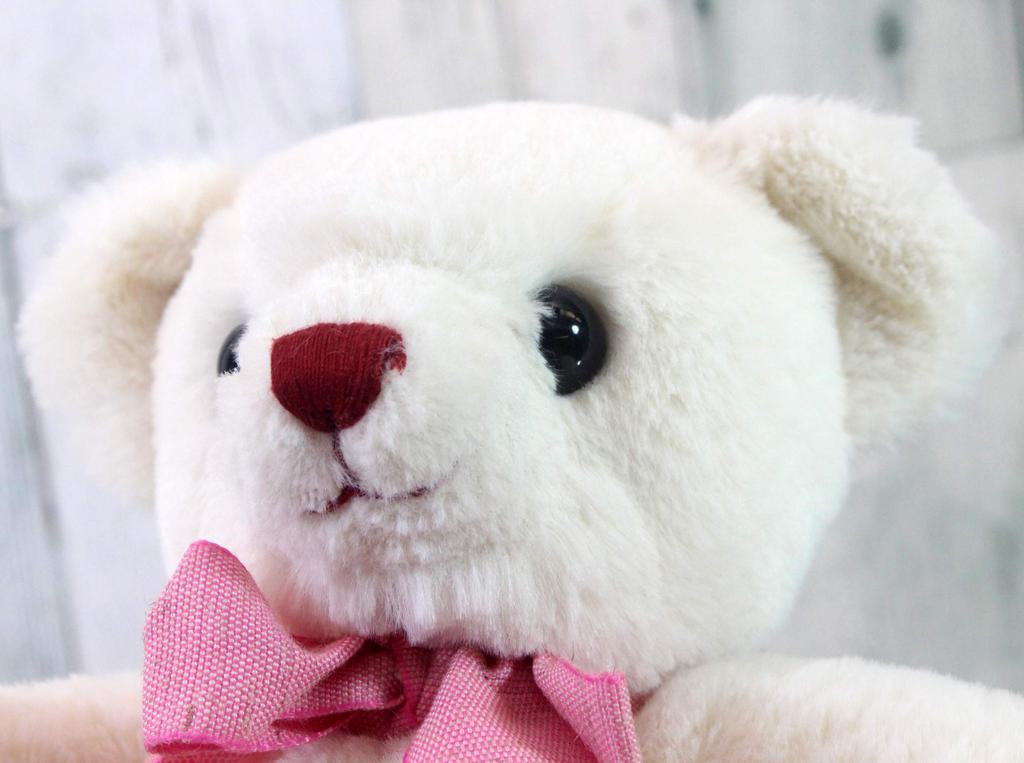 Сними Мишку Пикабу, Маленький, Плюшевая игрушка цвета слоновой кости с музыкальной шкатулкой