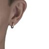 Minimalist Men Hoop Earring Roman Numerals Design Men Earrings Fashionable Ear Cuffs  for Men