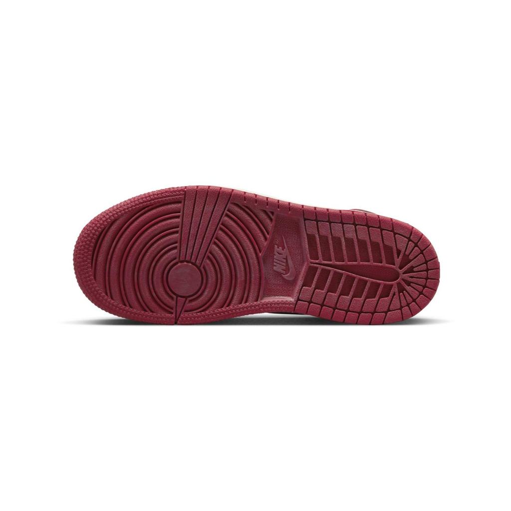 Детские кроссовки Air Jordan 1 Retro High OG PS Chicago Lost & Found Red Varsity-Red Black FD1412-612