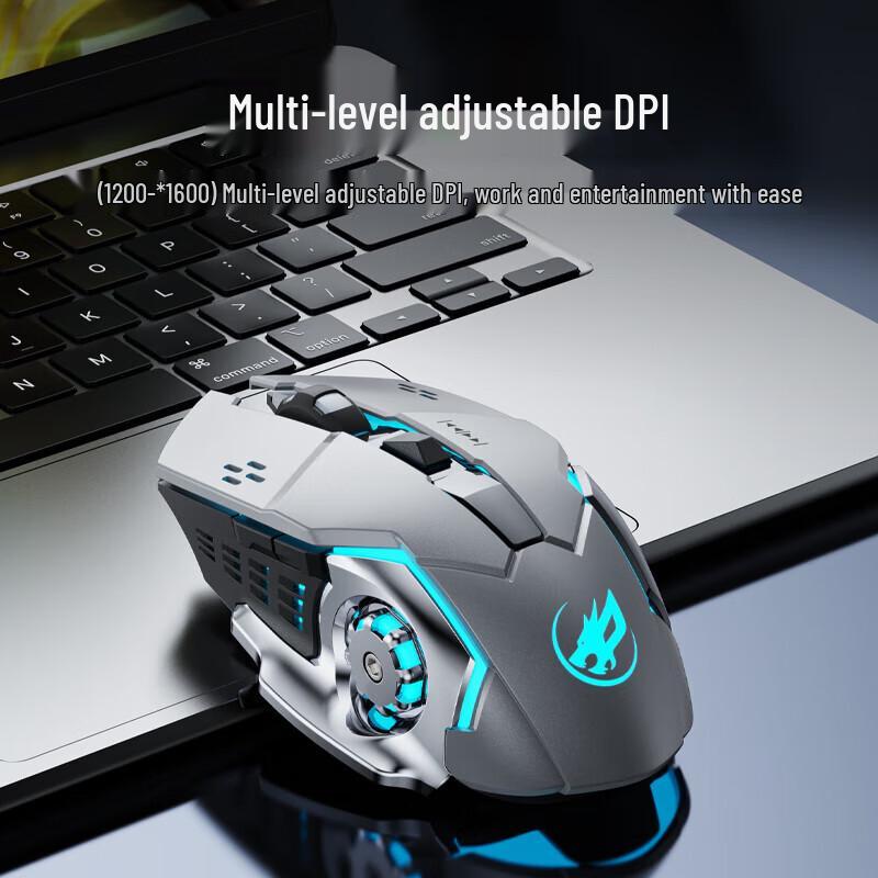 Игровая мышь SooPii G34 с беспроводной зарядкой и двумя режимами работы